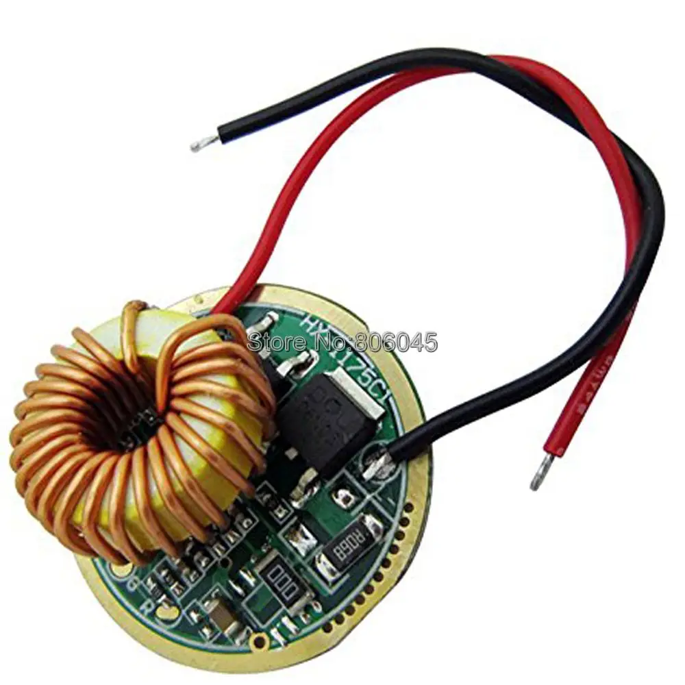 32mm 5 Modes High Power LED Driver Input DC 7 15V Output DC6V 4 4.8A