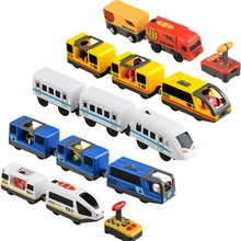 Toys Set-Train Railway Slot Diecast Wooden Kids Standard Fit-For