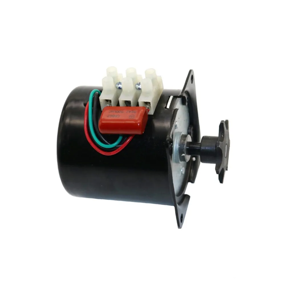 

2 Pcs Incubator Automatic Egg Turning Motor Gear Deceleration Controllable Permanent Magnet Synchronous Motor 220V/110V