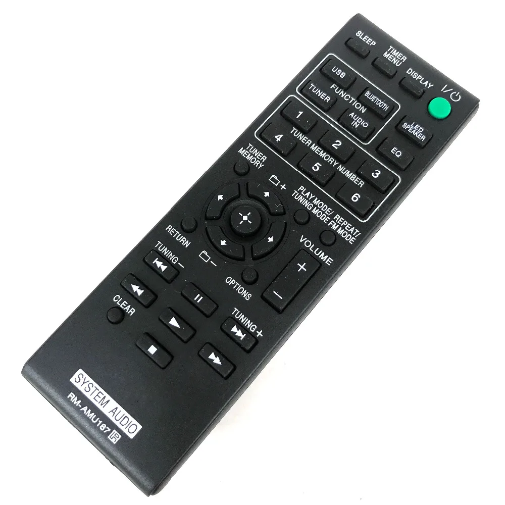 Новая замена RM AMU187 для SONY персональная аудиосистема дистанционного Управление GTK