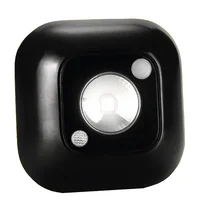 LED motion sensor night light Mini Wireless Infrared Motion Sensor Ceiling Night Light Battery Powered Porch Cabinet Lamp