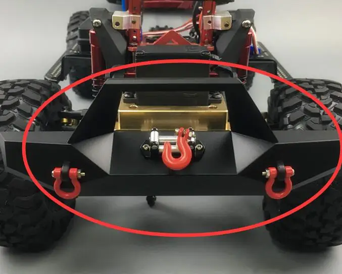 Новый Бампер ходовой части лебедки для axial Cherokee AX90046 90047 RC SCX10 Rock Cralwer Truck 1/10 TRX4 T4 hRAXXAS