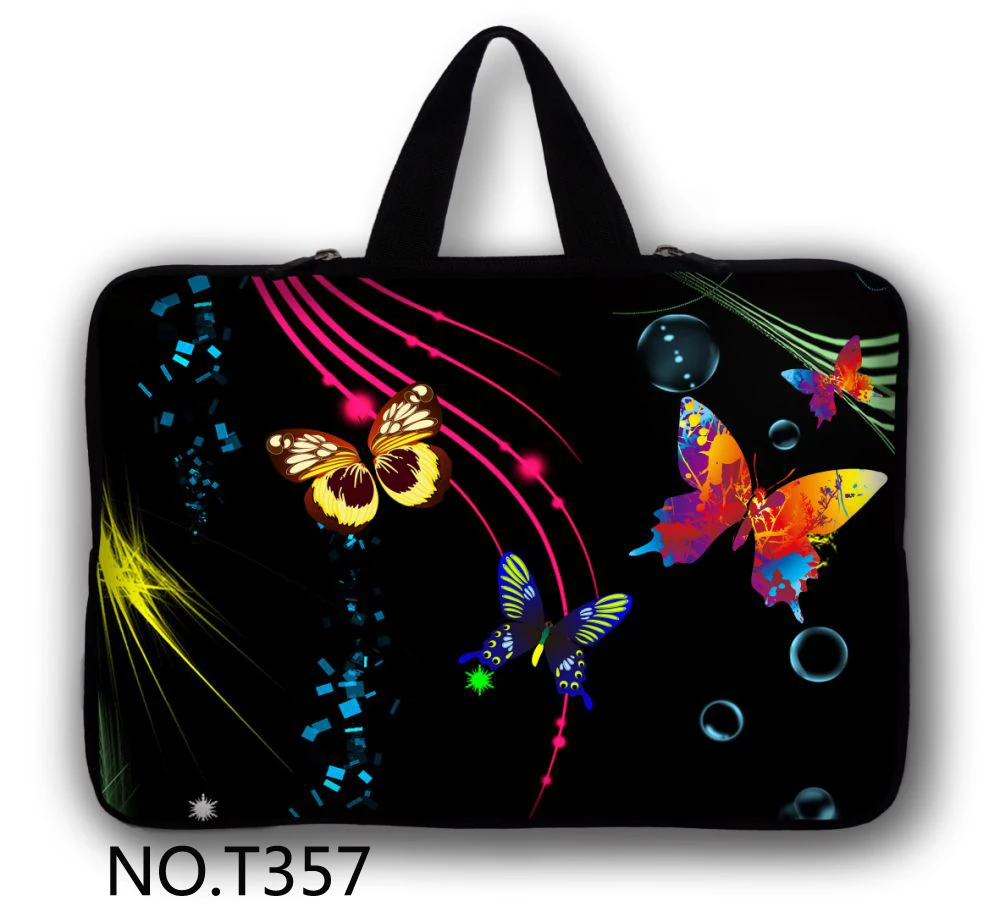 Butterfly New Soft Sleeve Bag Case For Apple Macbook Air Pro Retina 11 12 13 15 17 Laptop Cover For Mac book 13.3 inch