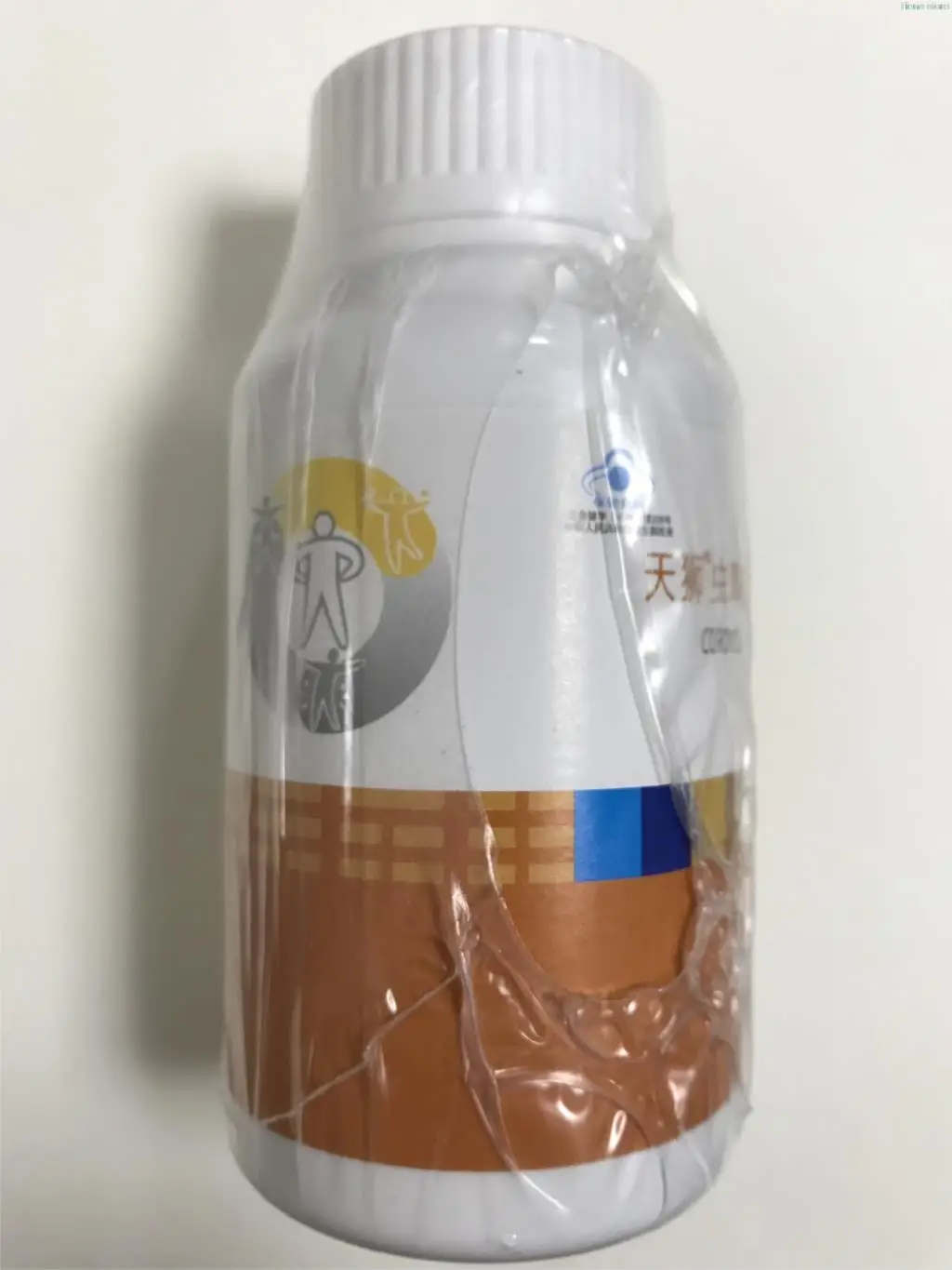 2 бутылки производства Tiens Cordyceps в 2019 году |