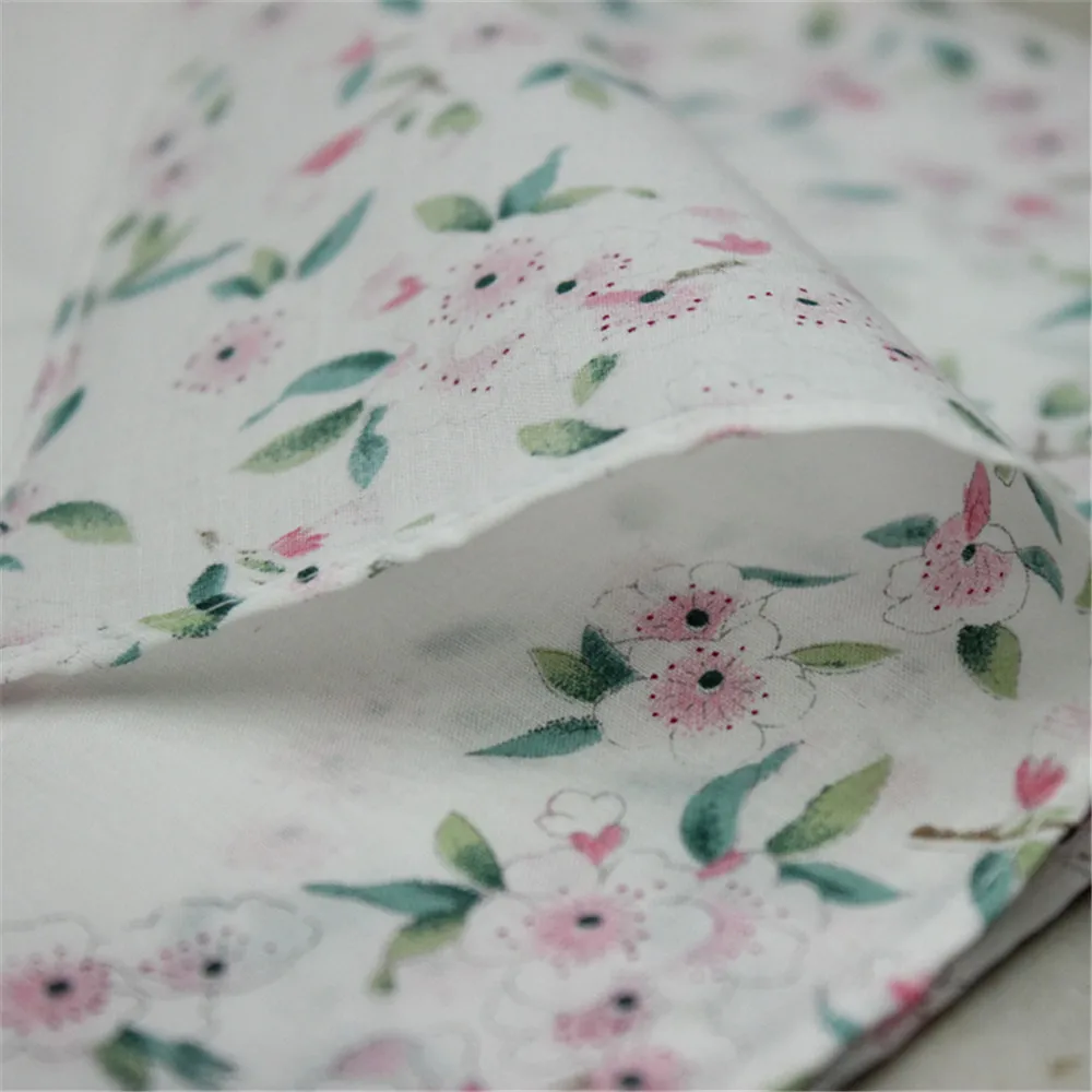 HMS 1pc 43x43cm Women Lady Girl Cotton Square Handkerchief Sweat Towel Printed Flower FM01