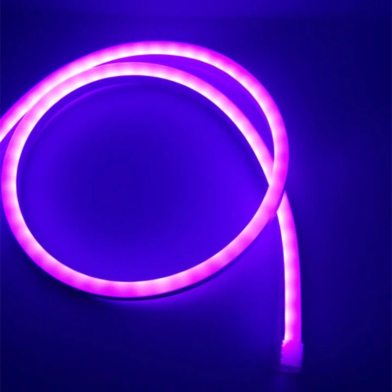 Tiras de Led ac220v 80led/m rgb luz flexível Tipo de Ítem : 220v 5050 Neon Led Strip