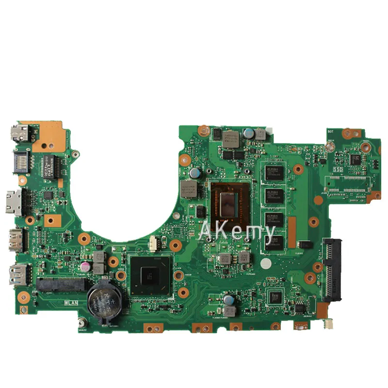 Материнская плата X402CA для ноутбука ASUS X502CA X402C X502C протестированная оригинальная