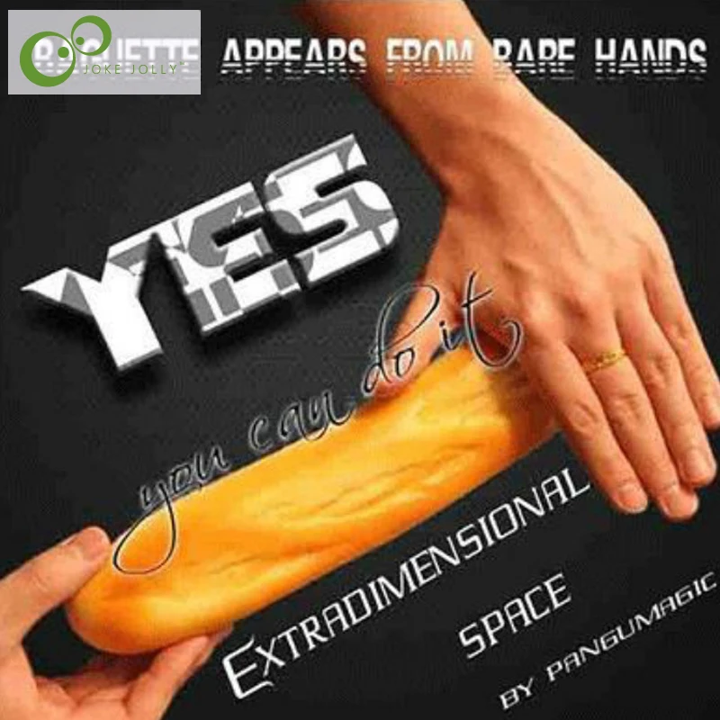 

Extradimensional space Baguette Pangu with instruction magic tricks professional magician empty hand out of baguette bread WYQ