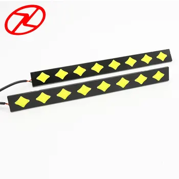 

2PCS Waterproof Universal Daytime Running Light Star model led DRL 12 V COB 6000K White LED Auto Driving Light Day Light