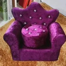 Детский диван. Небольшой диван с табуретом мини-диван