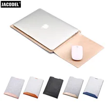 Jacodel for Air Retina 13.3 12.5 Bag Waterproof Anti Scratch Luxury PU Leather Laptop Bags for Xiaomi Air 13.3 12.5 inch Macbook