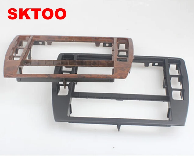 

SKTOOFor VW PassatB5 Middle Escutcheon Center Decorative Box Dashboard Console Panel CD Recorder Frame Radio Face Trim 3B0858069