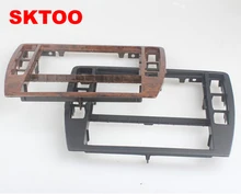 SKTOOFor VW PassatB5 Medio Escudo Centro Cuadro Decorativo Marco Panel de La Consola Salpicadero Grabadora de CD Radio Asiento Cara 3B0858069