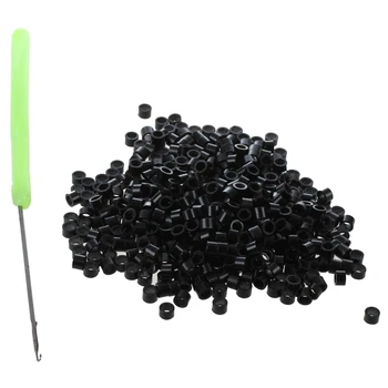 

500 x Microrings Extensions Artificial Hair Integrations + Aluminum Needle