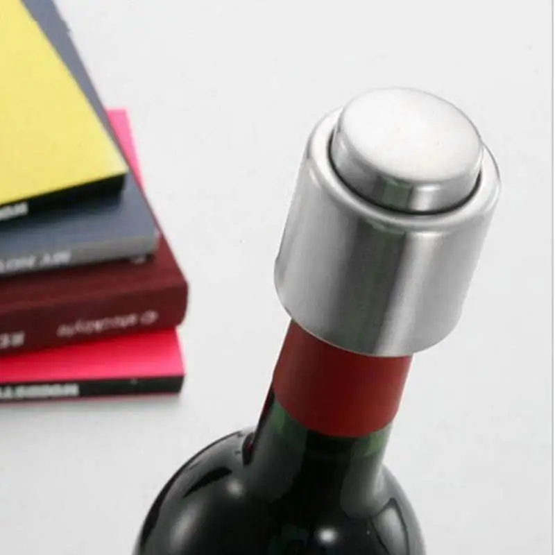 New Handy Stainless Steel Vacuum Wine Bottle Stopper Plug Cap Pump Sealer XOA88 | Дом и сад