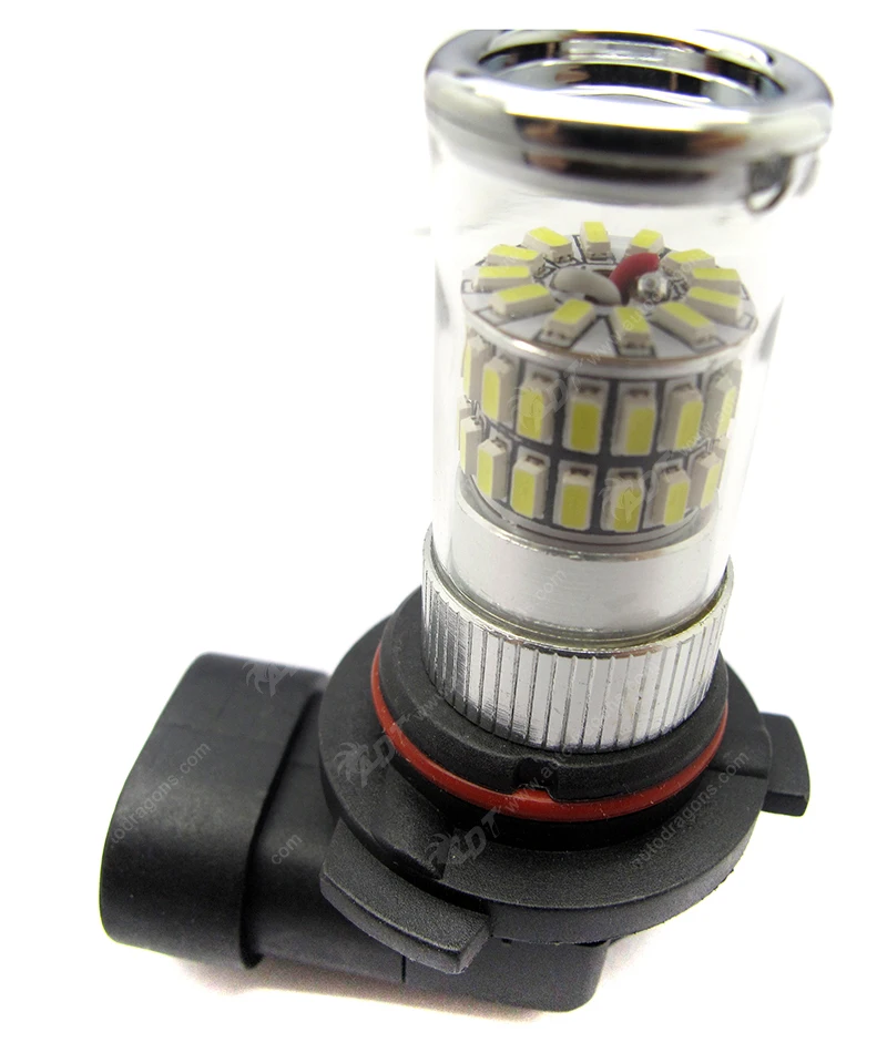 2Pcs 3014 chip Bright White yellow 48SMD HB4 9006 LED headlights Bulbs