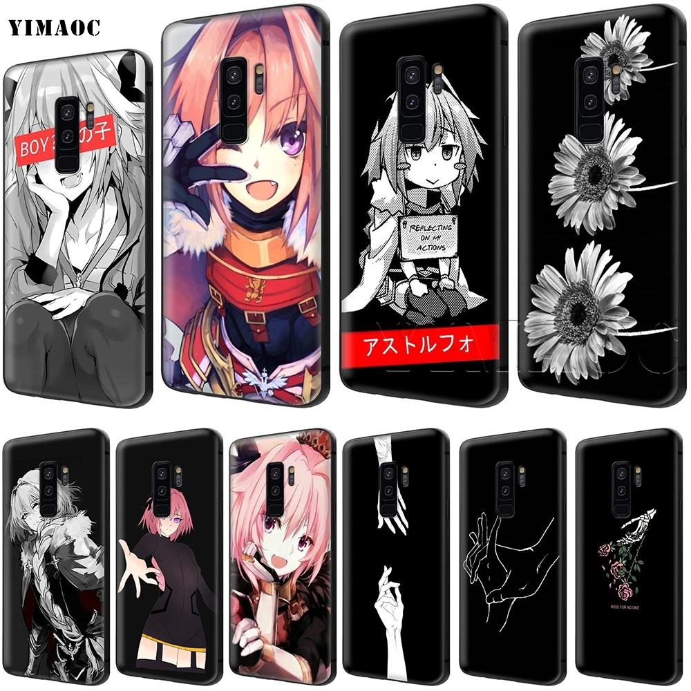 YIMAOC Astolfo Мягкий силиконовый чехол для Samsung Galaxy S6 S7 Edge S8 S9 Plus A3 A5 A6 Note 8 9|Бамперы| |
