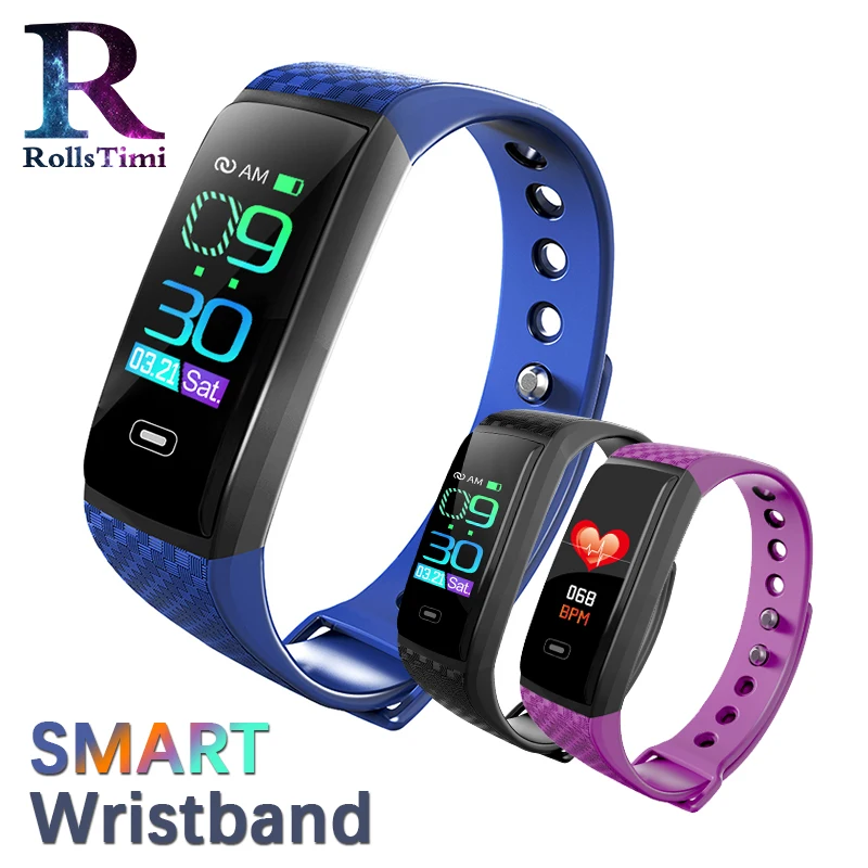 

Men Smart Watches Waterproof Sports Wristband Heart Rate Blood Pressure Monitor Women Fitness Tracker New Smartwatch IOS Android