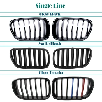 

Car Kidney Front Racing Grills For BMW X3 F25 X4 F26 M Performance Accessories Motorsport X Series 2011 2012 2013 2014