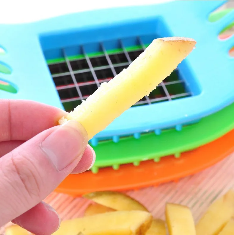 Нож для резки картофеля и овощей резак французский фри резак Чоппер чипы делая инструмент резка картофеля Кухонные гаджеты