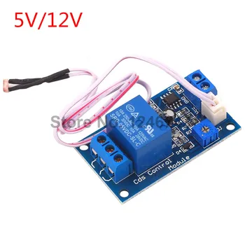 

XH-M131 DC 5V / 12V Light Control Switch Photoresistor Relay Module Detection Sensor 10A brightness Automatic Control Module