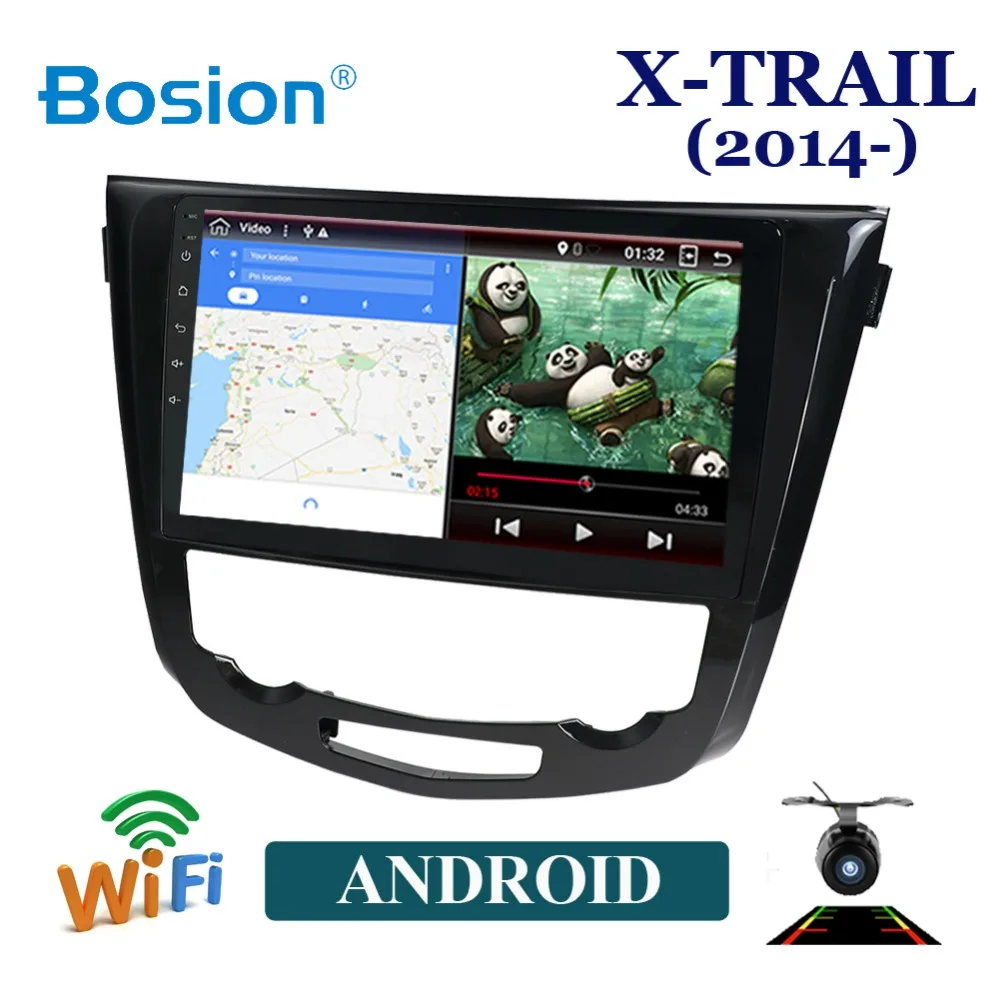 Perfect Bosion 2DIN 10.1"Android 8/9 Car Radio Stereo GPS Navigation Head Unit For Nissan X-Trail 2014- Audio auto multimedia navigation 0