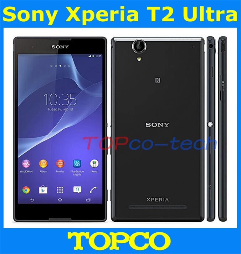 bilder für Sony Xperia T2 Ultra Ursprünglicher Freigesetzter handy Quad-Core D5303 8 GB ROM 6,0 "13MP WIFI GPS 3G & 4G GSM Dropshipping bilder für Sony Xperia T2 Ultra Ursprünglicher Freigesetzter handy Quad-Core D5303 8 GB ROM 6,0 "13MP WIFI GPS 3G & 4G GSM Dropshipping