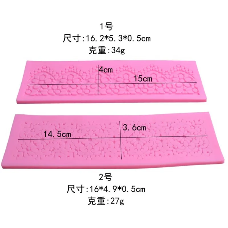 Цветок кружева силиконовый коврик форма для шоколадного фондана торт плесень DIY выпечки украшения инструменты Кухня Формы для выпечки Sugarcraft Торт Инструменты