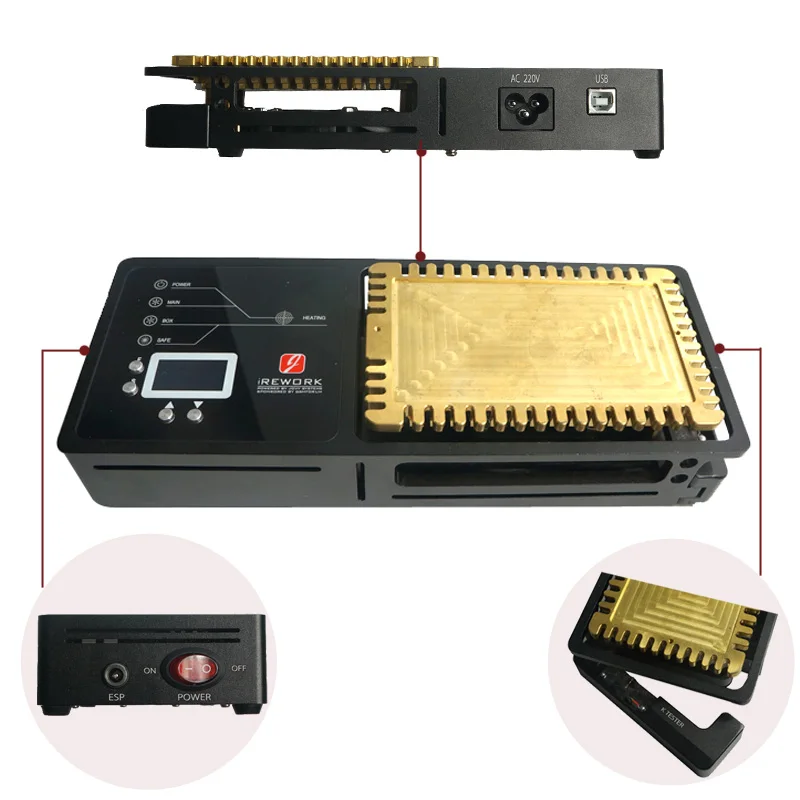 

Jovy systems official agent IREWORK SMD SMT soldering station special for Maurizio Rosano