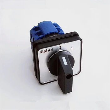 

1PCS Changeover Universal Switch 2 Positions(0-1) AC 20A 440V 8 Screw Terminals