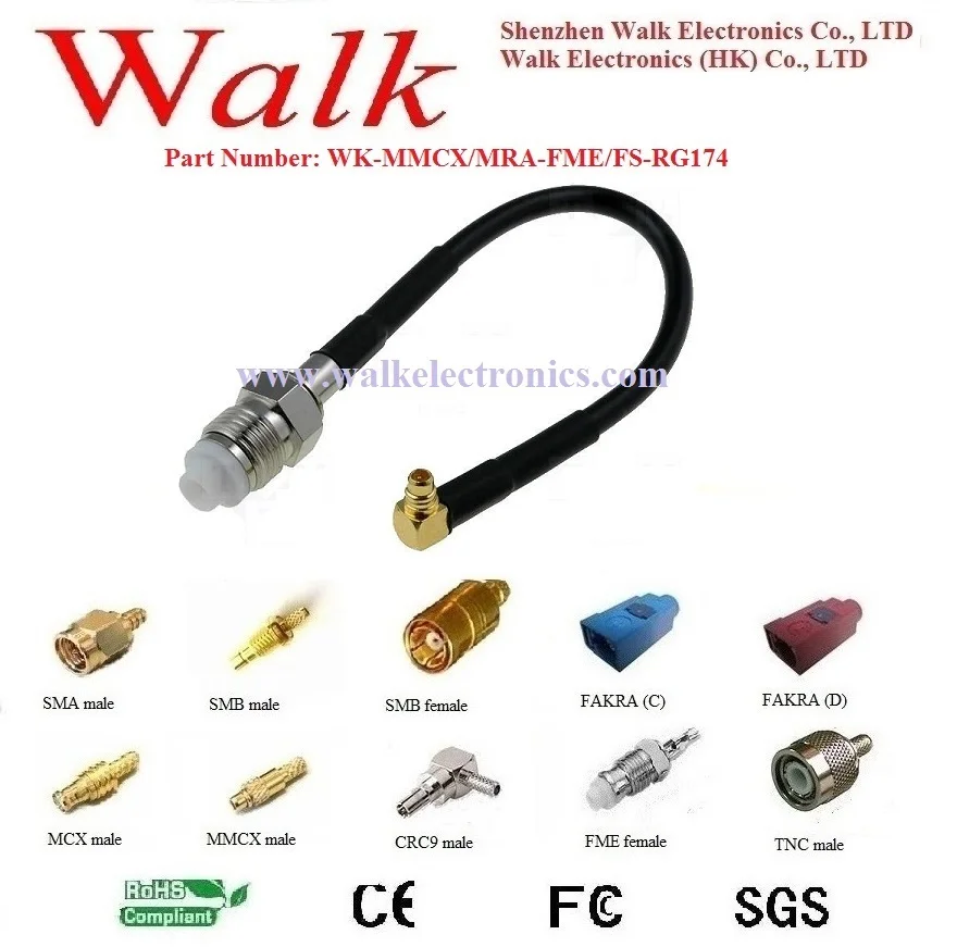 MMCX Мужской Угол FME гнездовой rg174 кабель gsm антенный кабель|cable gsm|cable femalecable male female |