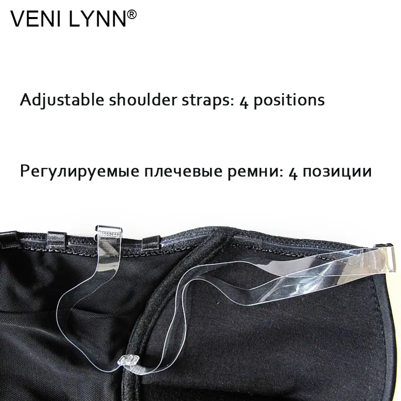 VENI LYNN боди-стринги с глубоким погружением и открытой спиной, утягивающий корсет, утягивающий живот, женский пояс, тонкий невидимый бюстгальтер под платье