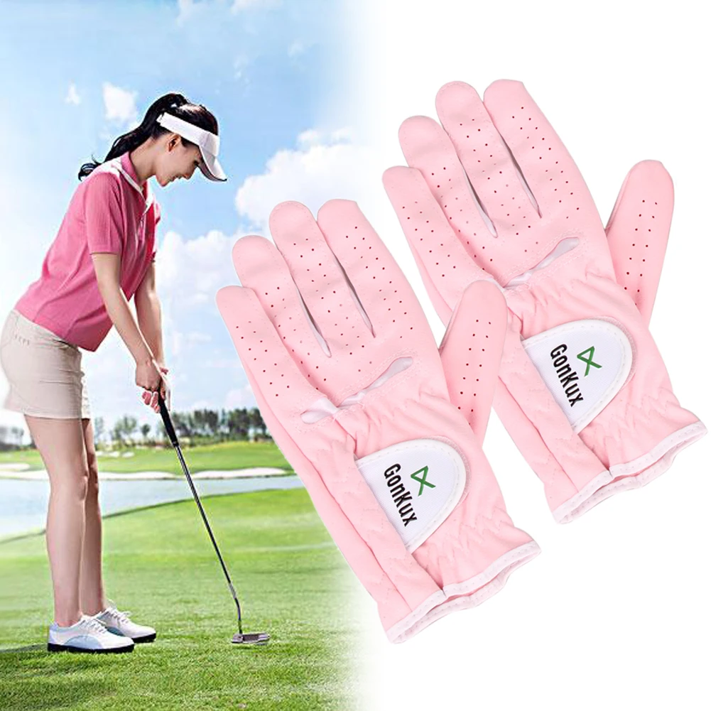 Professional Women Breathable Golf Training Glove Ergonomical Golf
