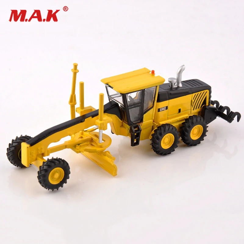 

1/87 yellow G940 engineering vehicle truck car model collection motor grader construction cool truck toys collection
