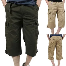 Новинка, мужские шорты, стиль, хлопок, много карманов, комбинезоны, шорты, модные штаны, одежда, Pantalones Cortos Hombre, короткие, Homme