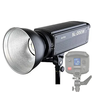 

High Quality Godox SL-200W 200Ws 5600K Studio LED Continuous Photo Video Light Lamp w/ Remote