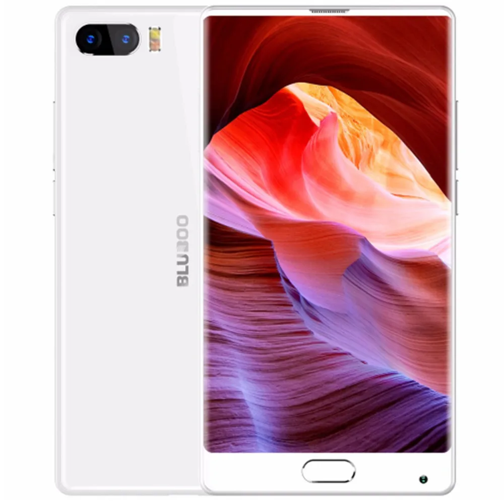 Смартфон Bluboo S1 5,5 ''FHD 4G без рамки MTK6757 Восьмиядерный Android 4 Гб ram 64 Гб rom Двойная Задняя камера мобильный телефон - Цвет: White