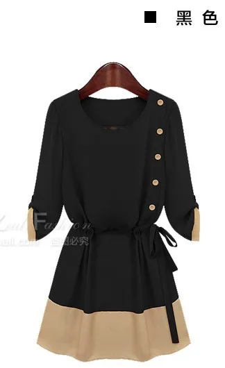 Spring New Nice Summer Casual Women Chiffon Dresses Fashion Women Clothing Elegant Woman Loose Dress Plus Size A-Line Dress Spring New Nice Summer Casual Women Chiffon Dresses Fashion Women Clothing Elegant Woman Loose Dress Plus Size A-Line Dress