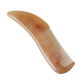 

Natural thickening horn comb anti-static anti-hair loss massage comb