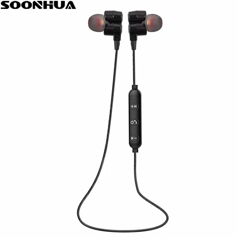 Wireless Headphone In ear Bluetooth Earphone Sports Sweatproof Stereo Headphone With Handsfree Mic For Phone Auriculare