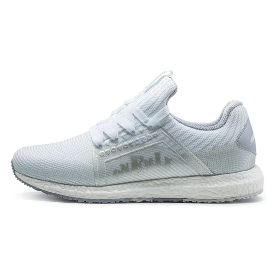 ONEMIX мужская обувь для бега уличная zapatillas hombre белая Повседневная прогулочная обувь Дышащие Беговые кроссовки женские кроссовки - Цвет: W-White silver