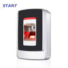 Водонепроницаемый IP66 1000 пользователей металла биометрика отпечатков пальцев система контроля доступа rfid 125 кГц считыватель двери контроля доступа