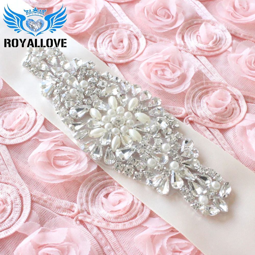 1Piece HotFix Beaded Sewing Rhinestones Wedding Belt Appliques Crystal Trimming Strass Patches For Clothes Iron On Craft | Дом и сад