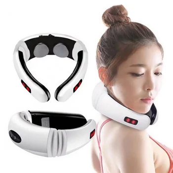 

High Quality Electric Neck Massager Battery Powered Kneading Back Shoulder Massage for Home Office MD99