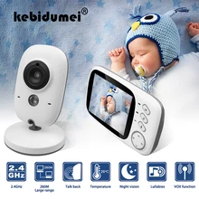 Kebidumei 3,2 дюймов беспроводной цветной видеоняня 2 способа разговора детская няня камера безопасности ночное видение контроль температуры