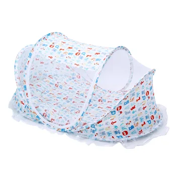 

baby sleeping folding bed belt the infant Portable Soft Newborns Crib HandbagTravel Bag Multifunctional Pillow Mosquito Net