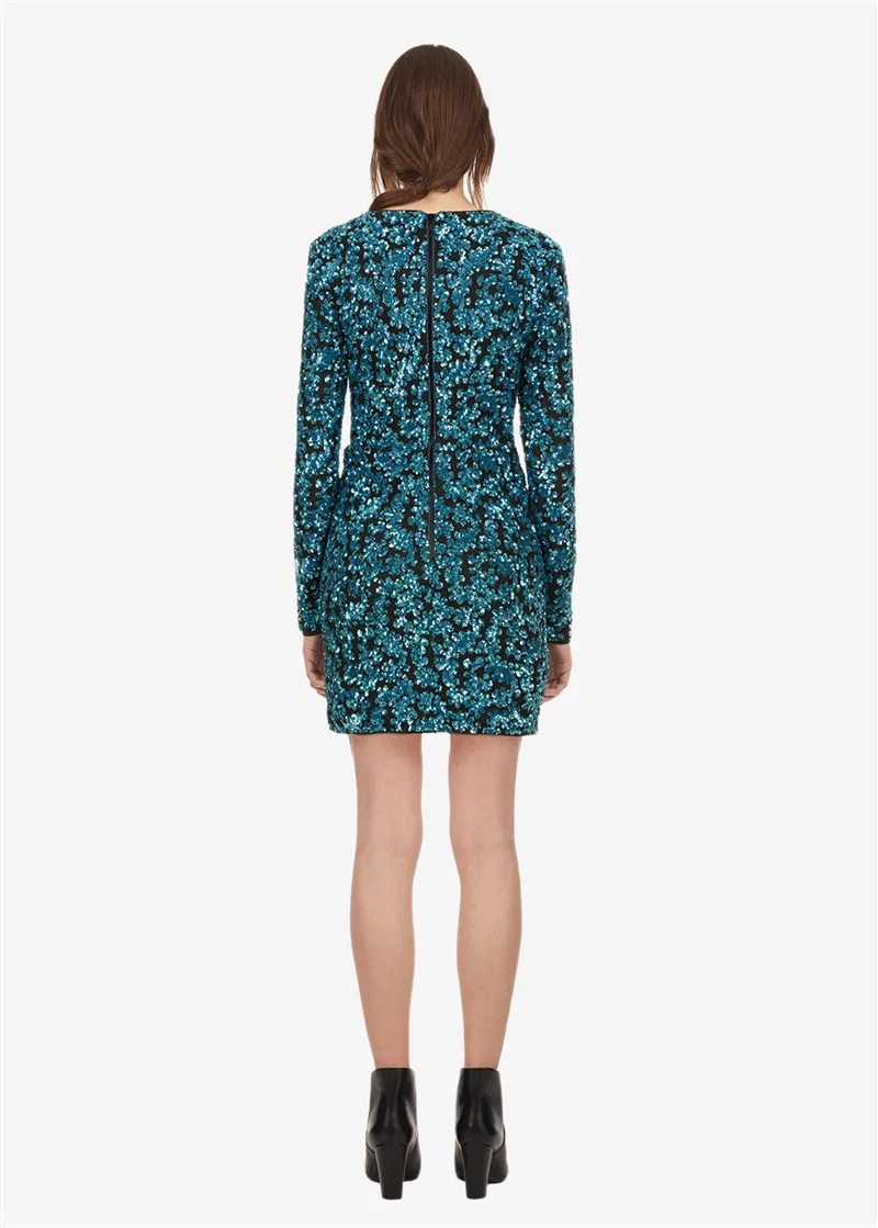 Sexy Ruches Dress Portrait Robes Moulante Robe 2019 Party Haute Luxe Paillettes De Femmes Club Auto Qualité Piste Marque À Bleu wTvO0O