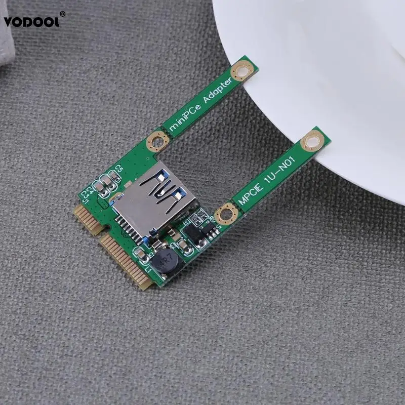 VODOOL ноутбук Mini PCI E к USB 2 0 адаптер Расширительная карта Express слот интерфейс