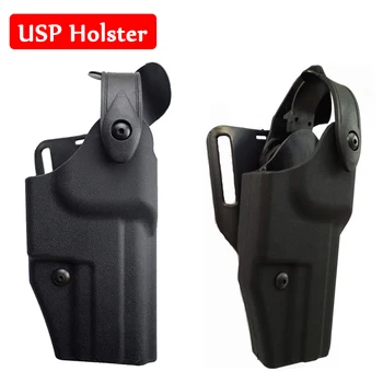 

Tactical HK USP Quick Release Waist Holster Military Combat Hunting Pistol Holster Airsoft Paintball Right Hand Gun Holster