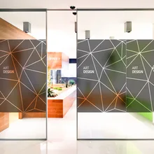 Художественный голос личности креативная компания двери и окна стеклянная фольга очки для офиса наклейка статическое украшение конференц-зала